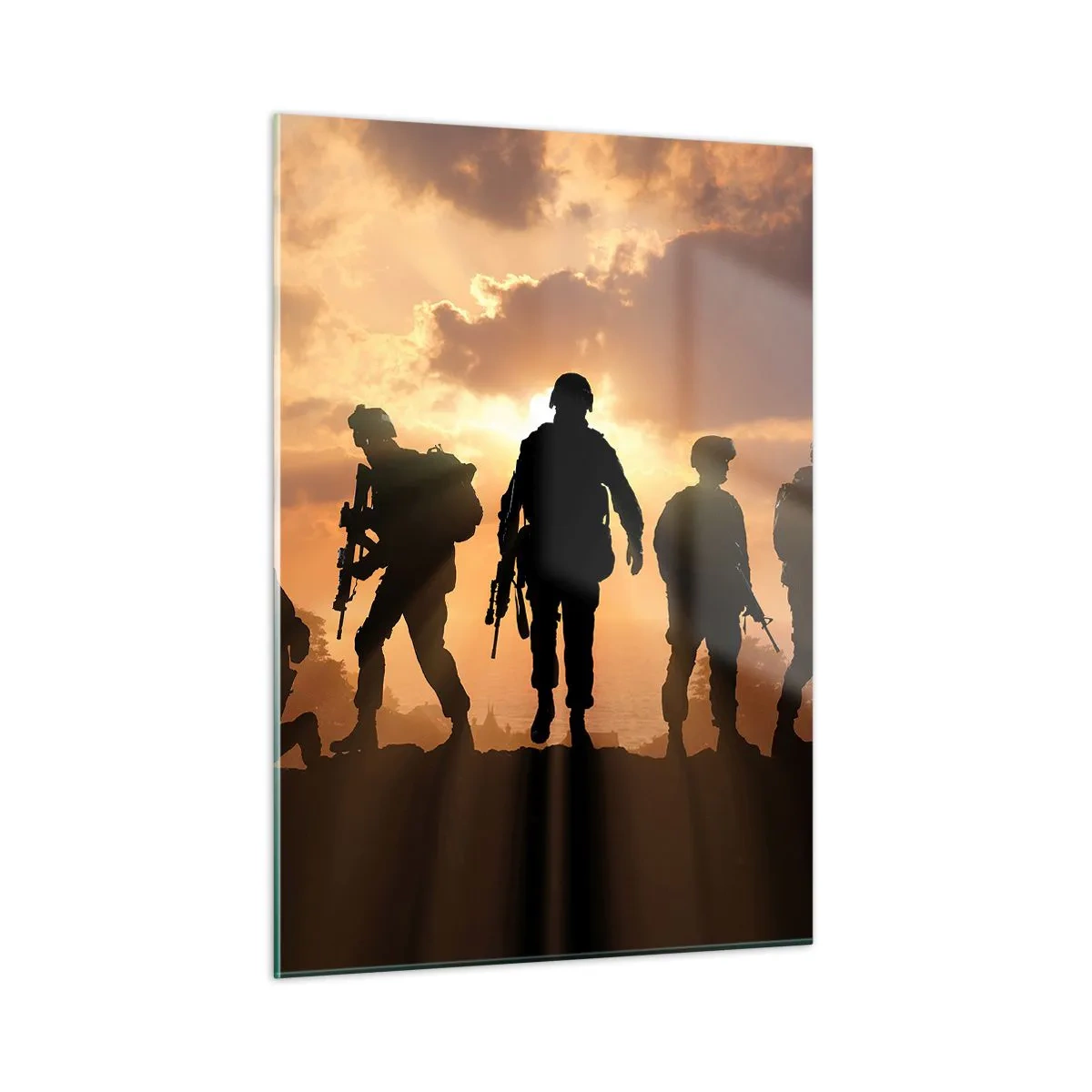 Obraz na skle - Brothers in arms - 50x70 cm