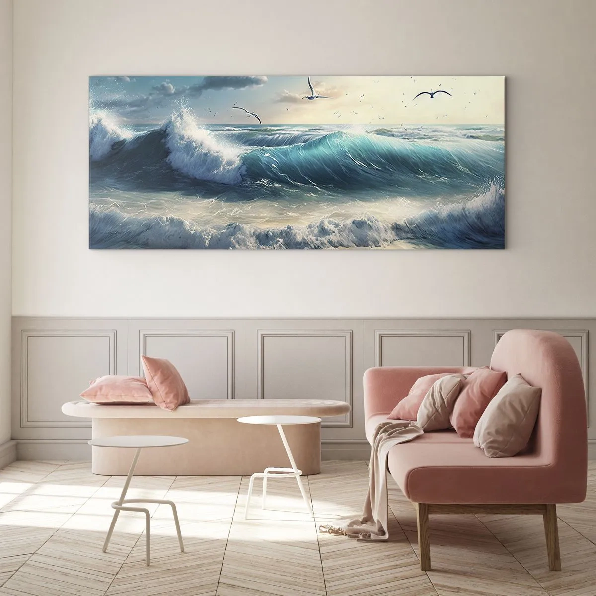 Obraz na skle - Šušťanie len pre teba - 100x40 cm