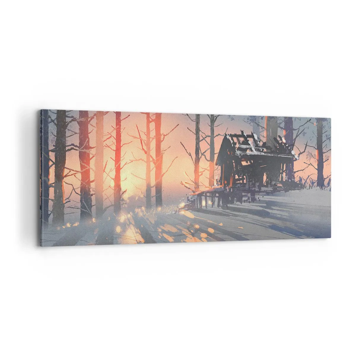 Obraz na plátne - Pozerá sa tu iba slnko - 100x40 cm