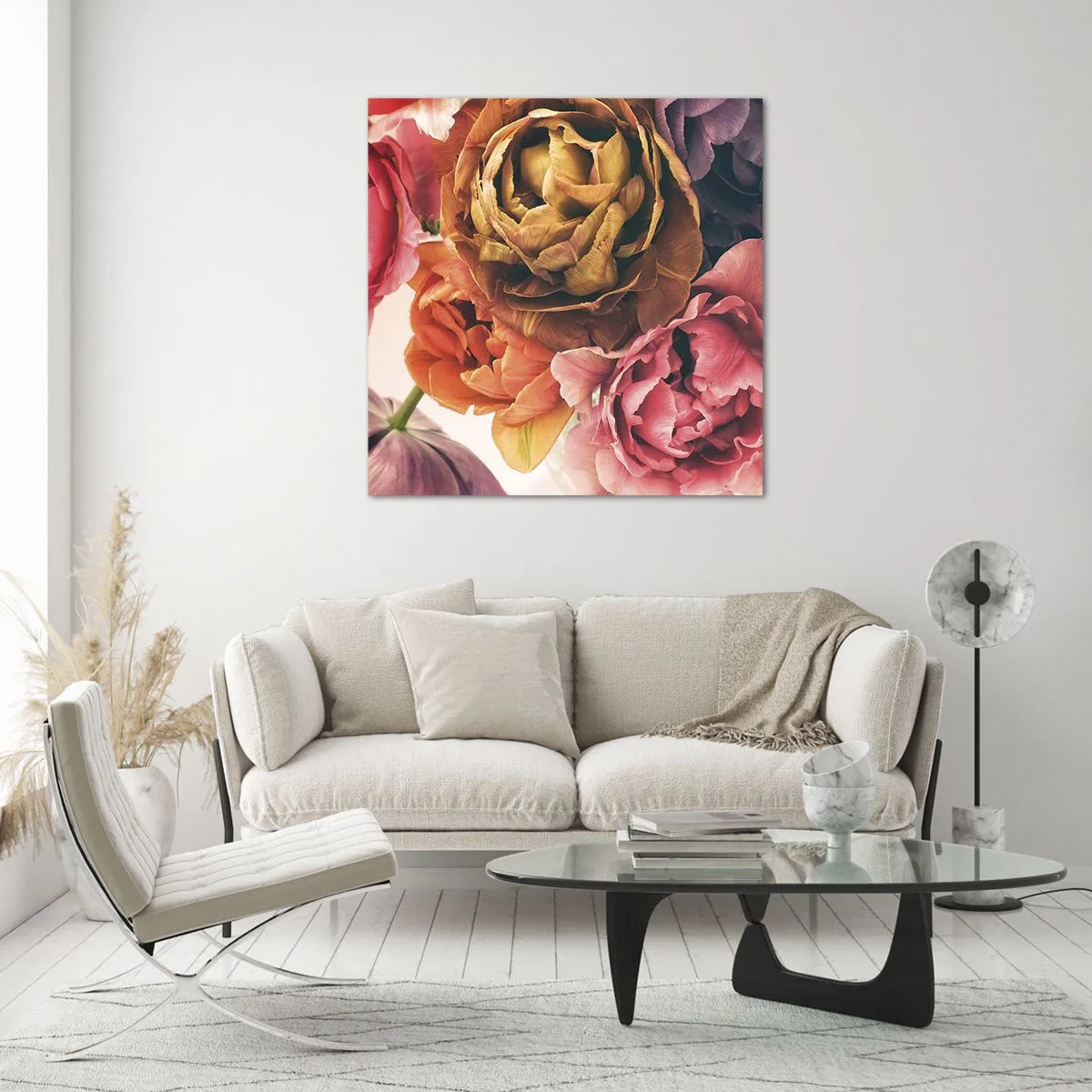 Obraz na skle - Oslava života - 30x30 cm