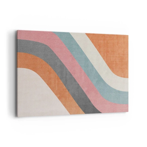 Obraz na plátne - Diagonálna kompozícia – pohyb - 120x80 cm