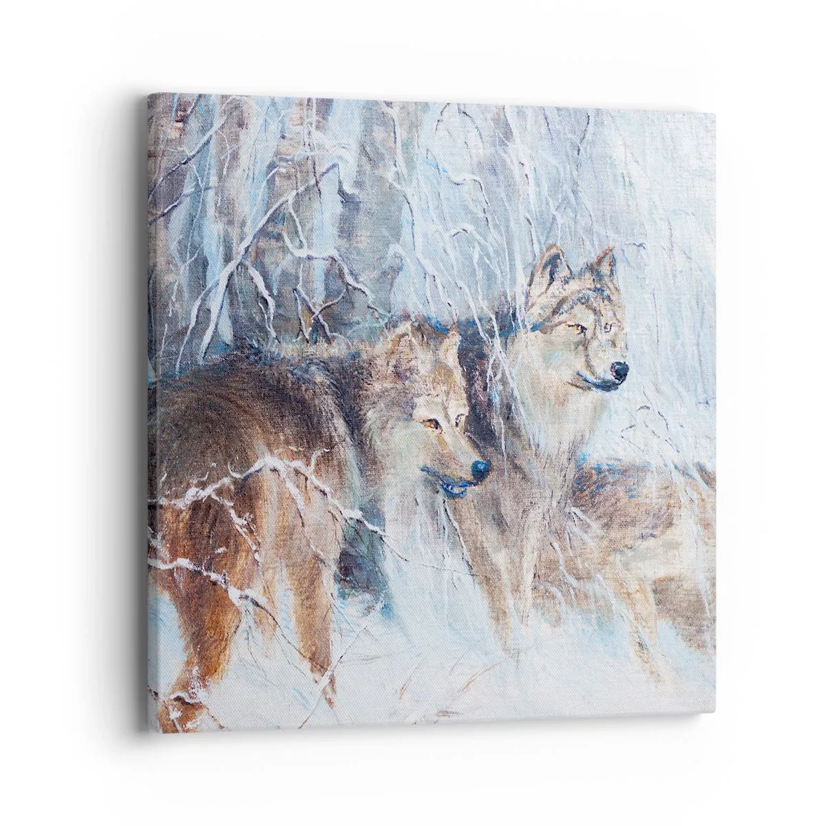 Obraz na plátne - Pozor! Prichádza… - 40x40 cm