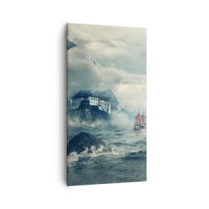 Obraz na plátne - V kúzelných vodách - 55x100 cm