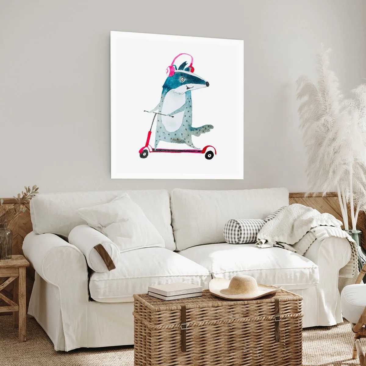 Plagát - Jazvečie radosti - 50x50 cm