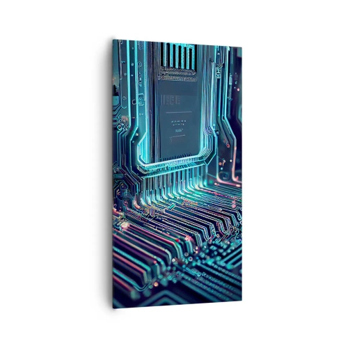 Obraz na plátne - Len tak premýšľam… - 65x120 cm