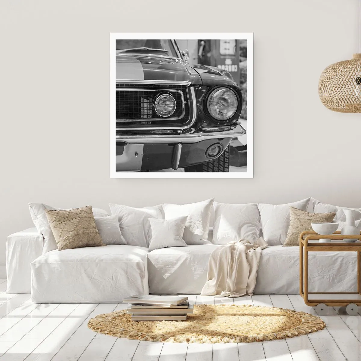 Plagát - Divoká jazda - 30x30 cm