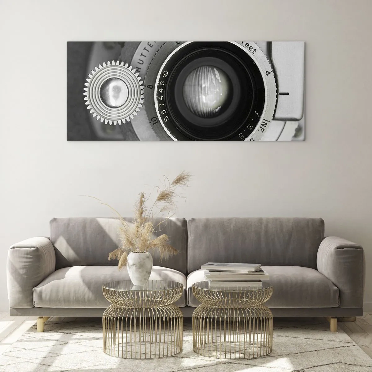 Obraz na skle - Príbeh o Hollywoode - 90x30 cm