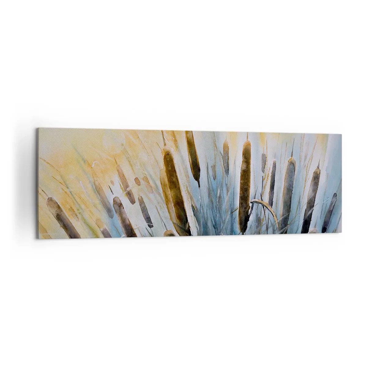 Obraz na plátne - Chlad vody, žiara slnka - 160x50 cm