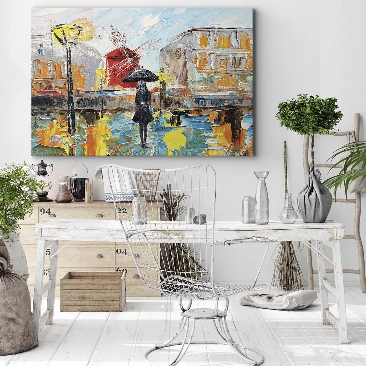 Obraz na plátne - Parížske legendy - 120x80 cm