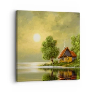 Obraz na plátne - Krásne, ako z obrázku - 30x30 cm