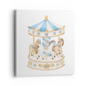 Obraz na plátne - Sladké detstvo - 30x30 cm