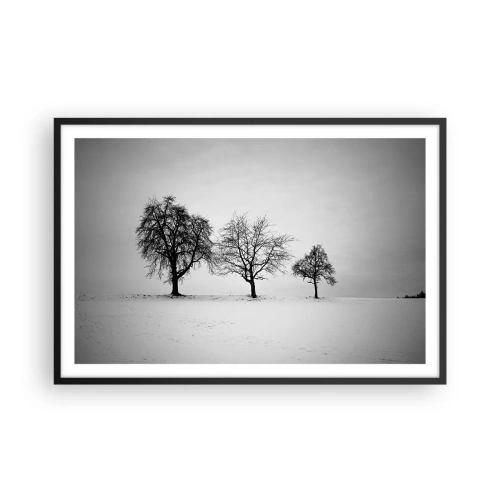 Plagát v čiernom ráme - O čom sníva? - 91x61 cm