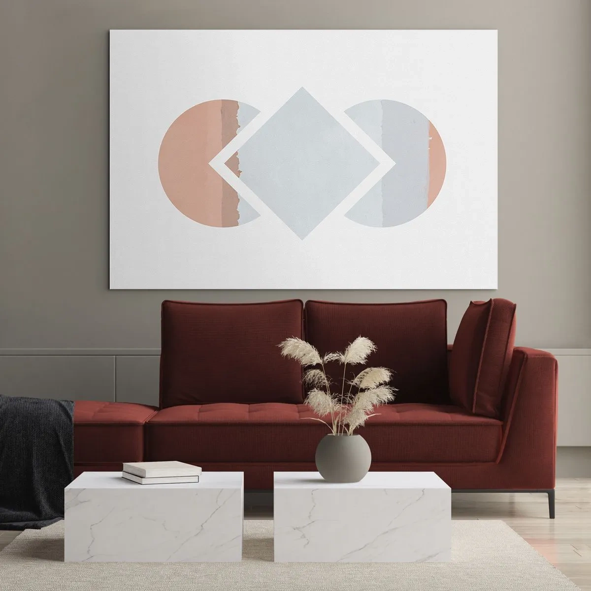 Obraz na skle - Situácia je jasná - 100x70 cm