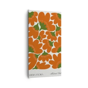 Obraz na plátne - Zo života kvetov - 65x120 cm