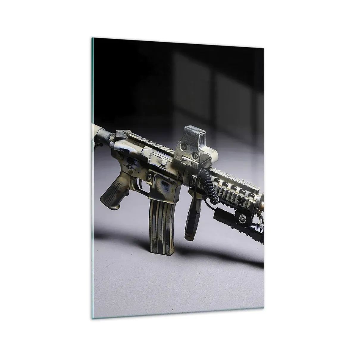 Obraz na skle - Vždy nebezpečný - 80x120 cm