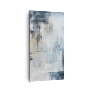 Obraz na plátne - Za závojom modrej - 65x120 cm