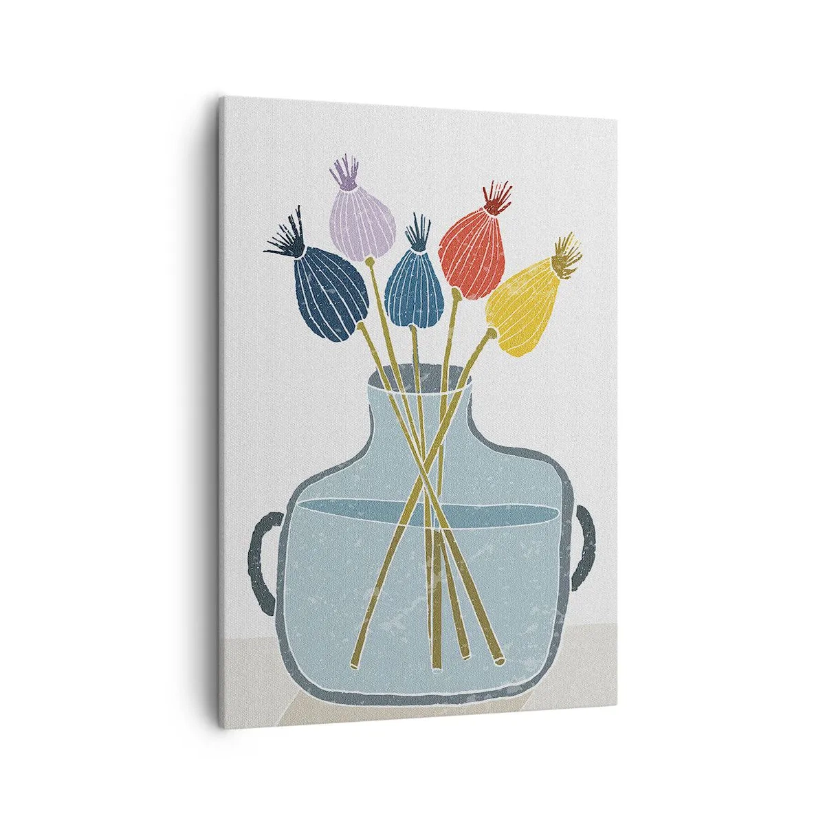 Obraz na plátne - Makové kvety - 50x70 cm