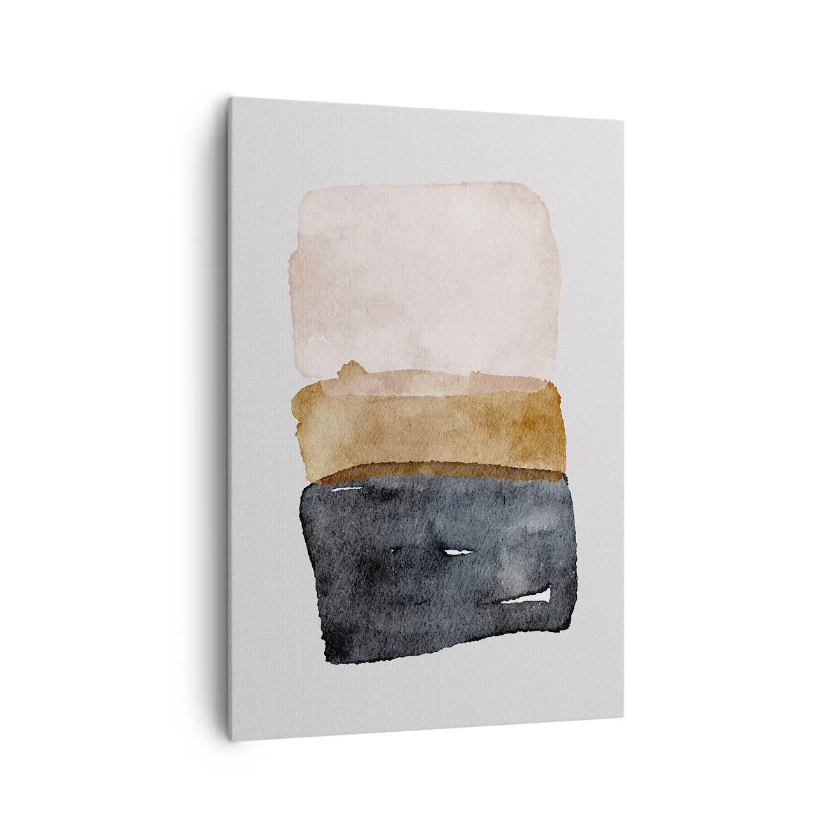 Obraz na plátne - Kompozícia zemitých farieb - 70x100 cm