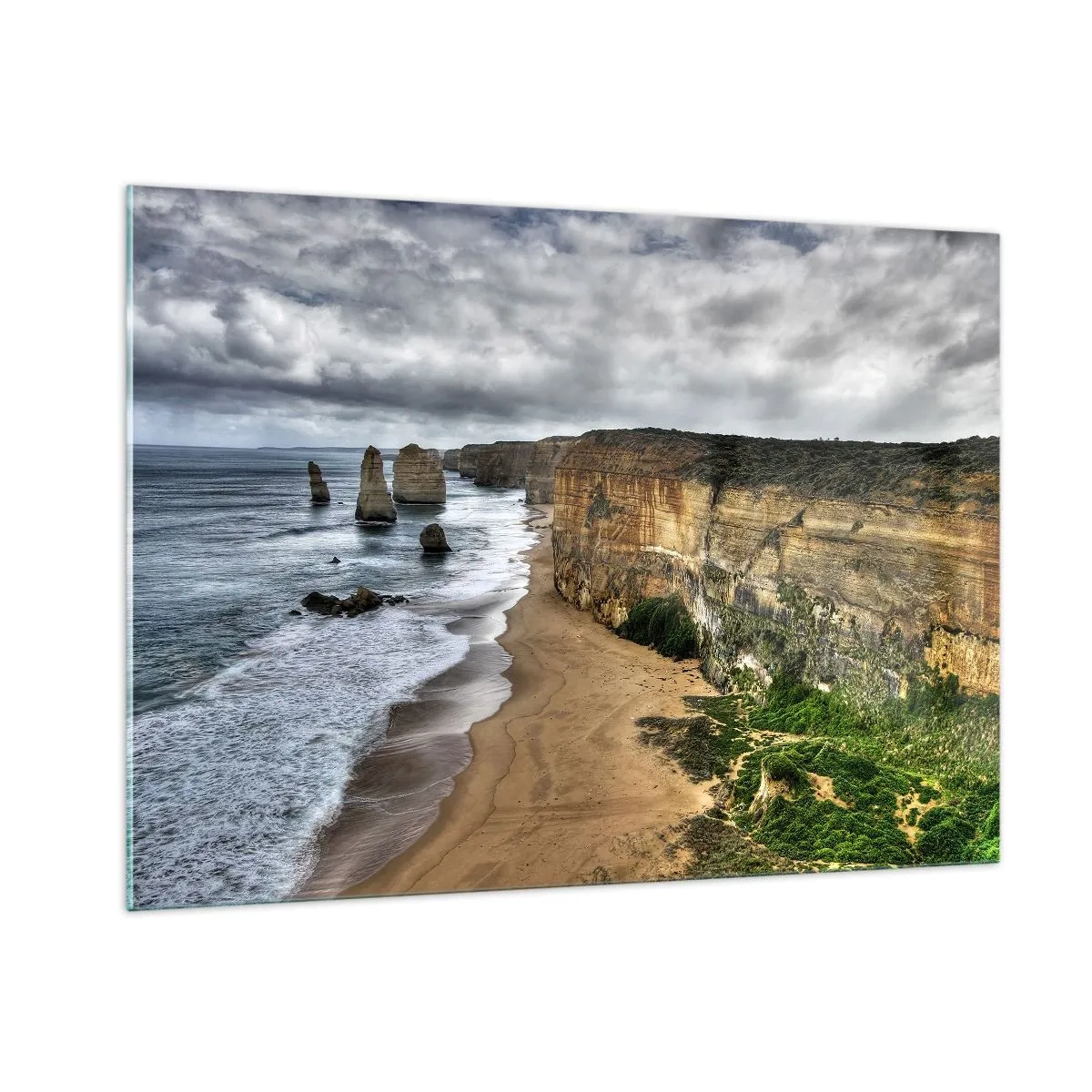 Obraz na skle - Drsná krása - 100x70 cm