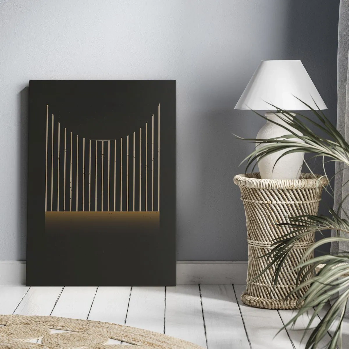 Obraz na plátne - Preskúmať temnotu - 50x70 cm