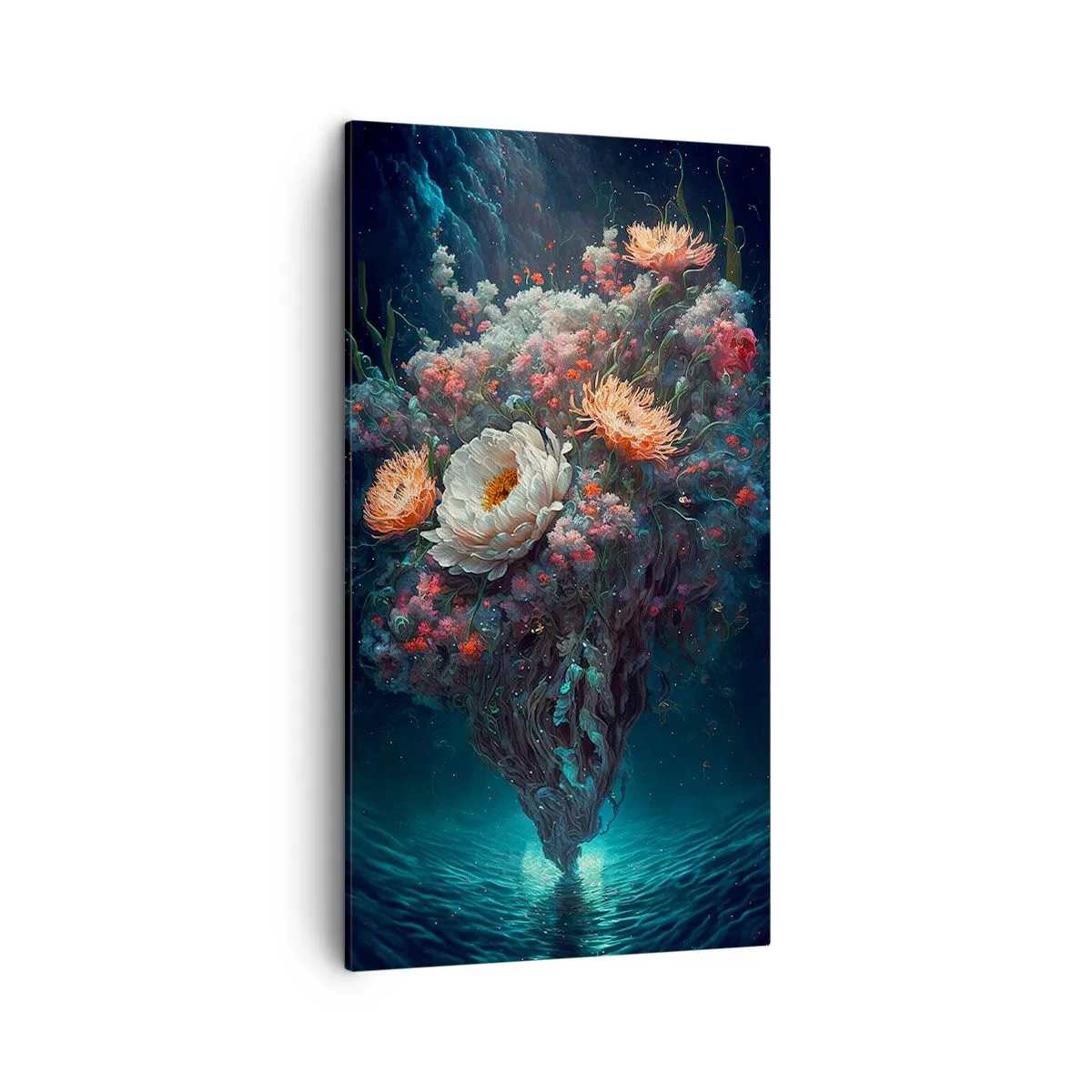 Obraz na plátne - Podivná záhrada - 45x80 cm