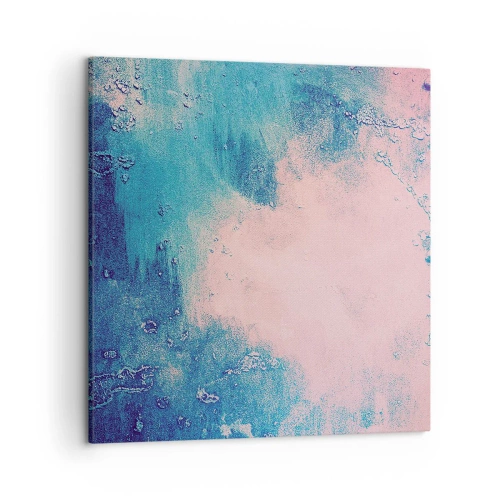 Obraz na plátne - Modré objatie - 50x50 cm
