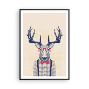 Plagát v čiernom ráme - Zábavná extravagancia - 70x100 cm