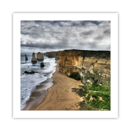 Plagát - Drsná krása - 50x50 cm