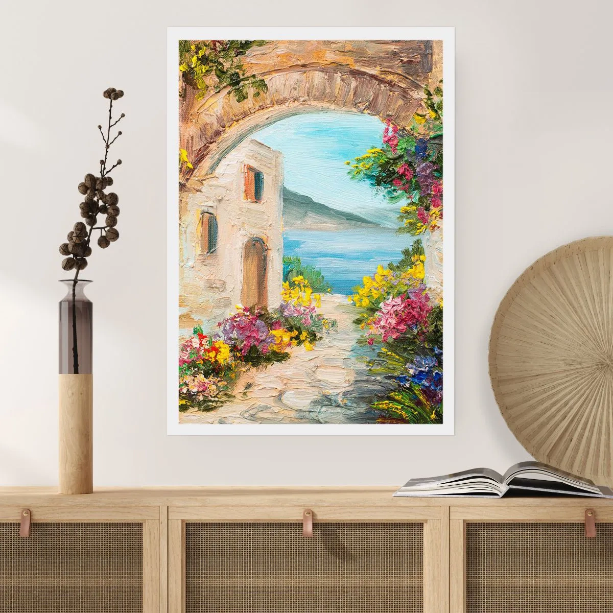 Plagát - Pôvab pobrežnej krajiny - 30x40 cm