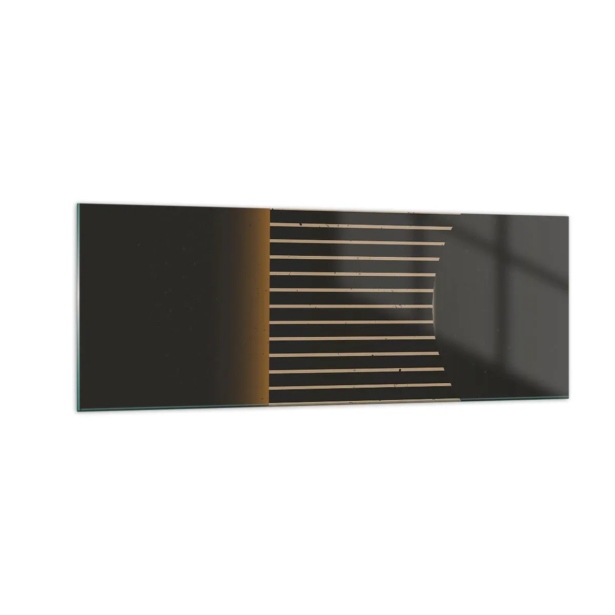 Obraz na skle - Preskúmať temnotu - 140x50 cm