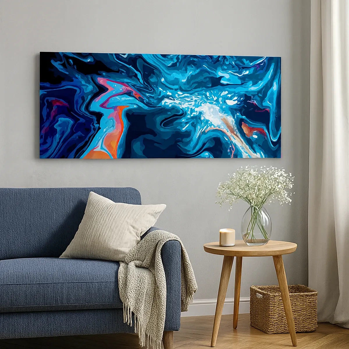 Obraz na plátne - Cesta do stredu neba - 30x30 cm