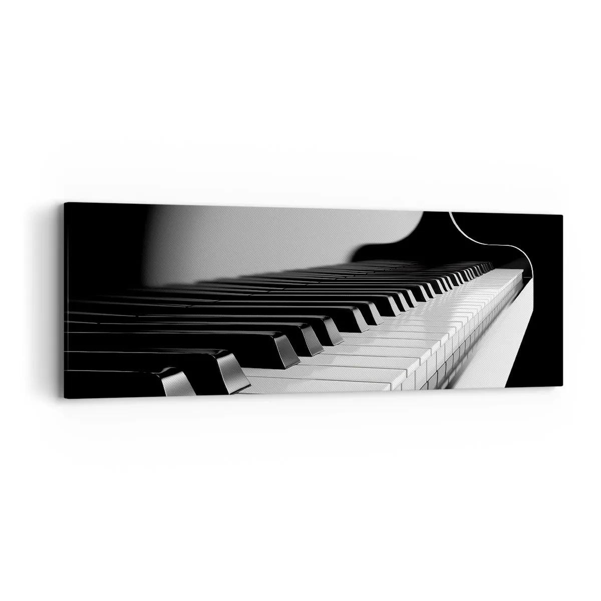 Obraz na plátne - Harmónia tvarov a farieb - 90x30 cm