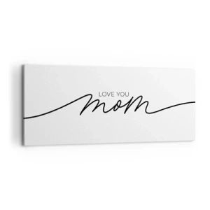 Obraz na plátne - Veľké dojatie - 100x40 cm