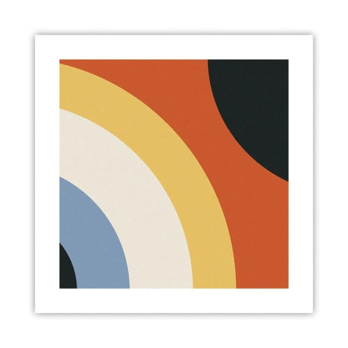 Plagát - K sebe samému - 40x40 cm