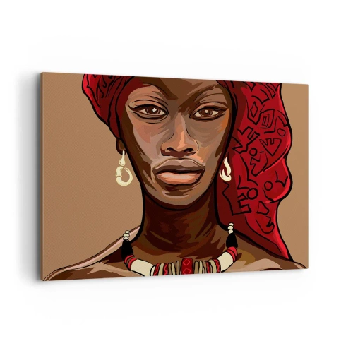 Obraz na plátne - Ebenová Venuša - 120x80 cm