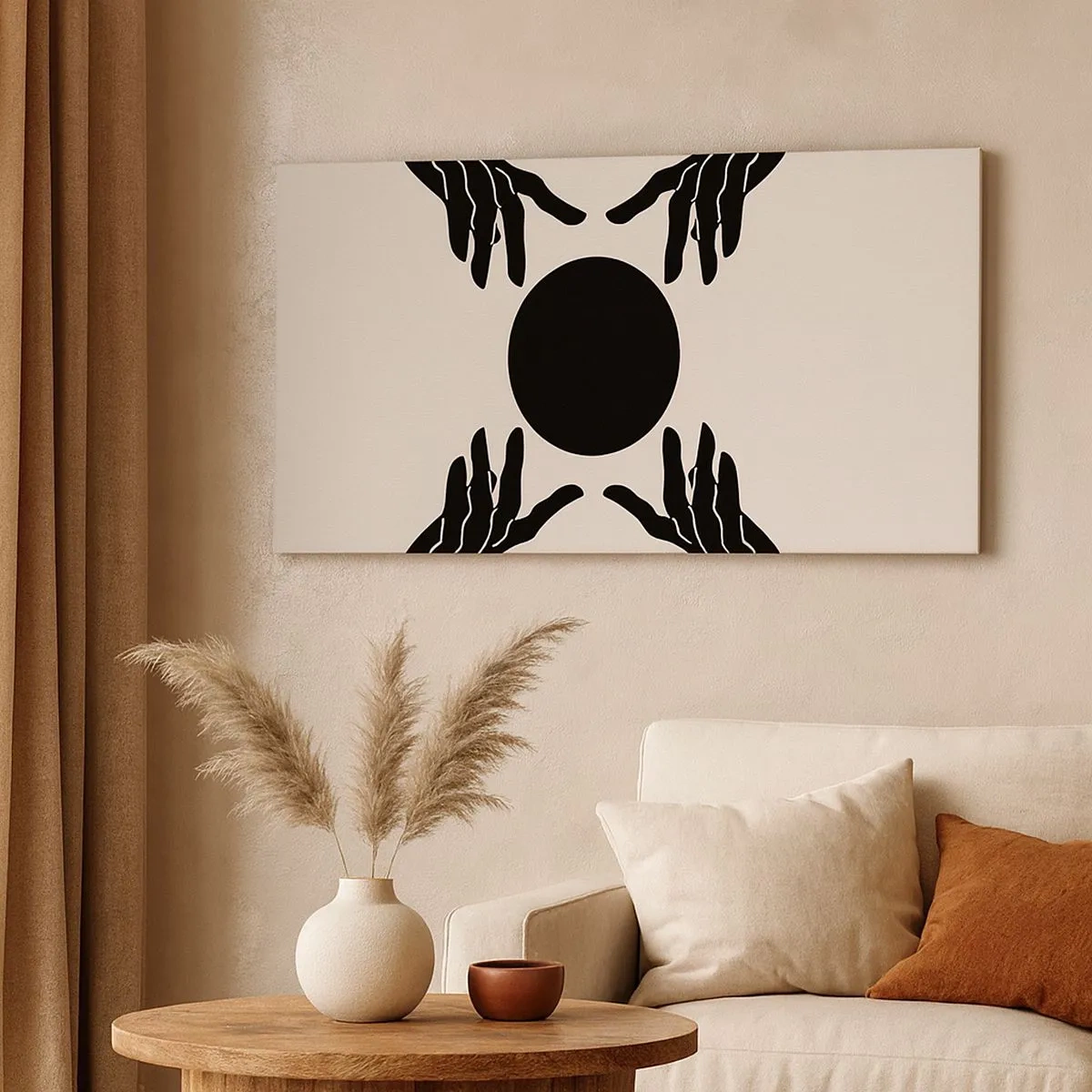 Obraz na plátne - Tajné znamenie - 100x40 cm