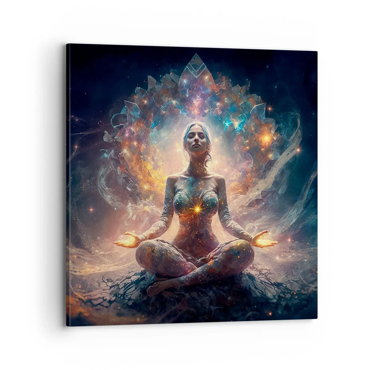 Obraz na plátne - Prúdenie dobrej energie - 70x70 cm