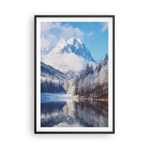 Plagát v čiernom ráme - Snehová stráž - 61x91 cm