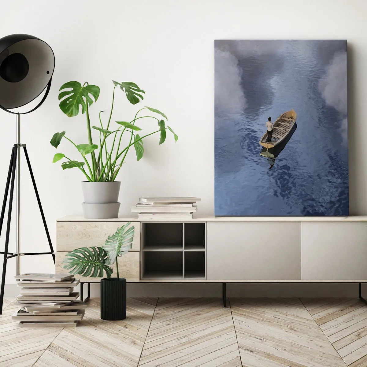 Obraz na plátne - Život – cesta – neistota - 50x70 cm