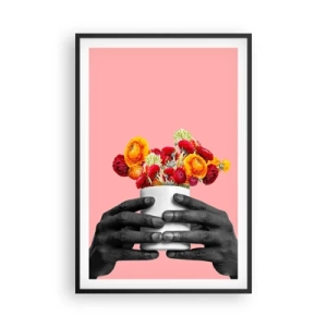 Plagát v čiernom ráme - Apoteóza života - 61x91 cm