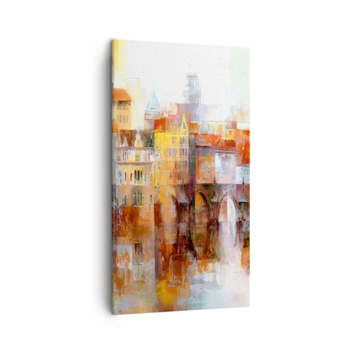 Obraz na plátne - Pod mostom je tiež krásne - 45x80 cm