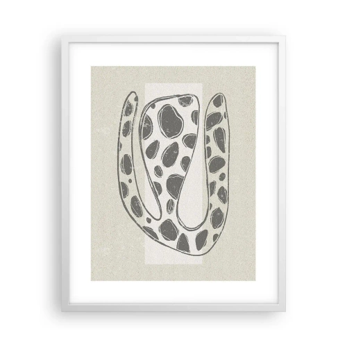 Plagát v bielom ráme - Bizarná bytosť - 40x50 cm