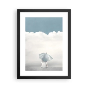 Plagát v čiernom ráme - Na hrane reality a snov - 30x40 cm