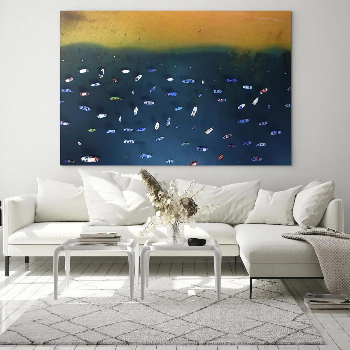 Obraz na skle - Prázdninová hra - 100x70 cm