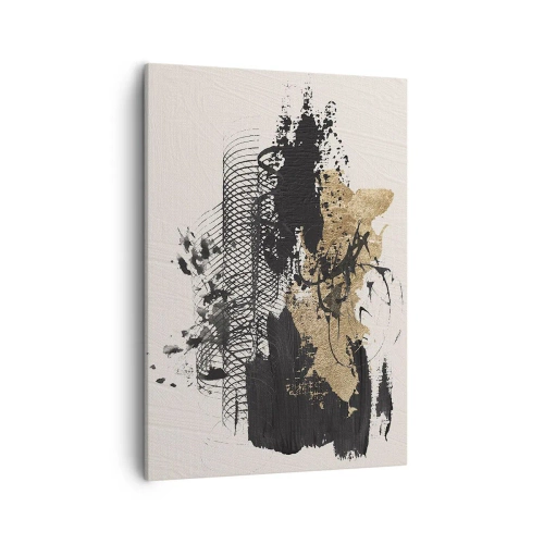 Obraz na plátne - Kompozícia s vášňou - 50x70 cm
