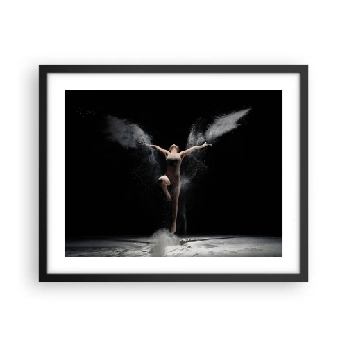 Plagát v čiernom ráme - Elfovia existujú - 50x40 cm