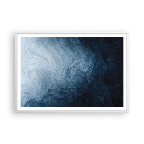 Plagát v bielom ráme - Siahnuť do hlbín - 100x70 cm