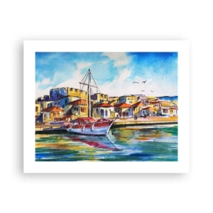 Plagát - Dúhové popoludnie - 50x40 cm