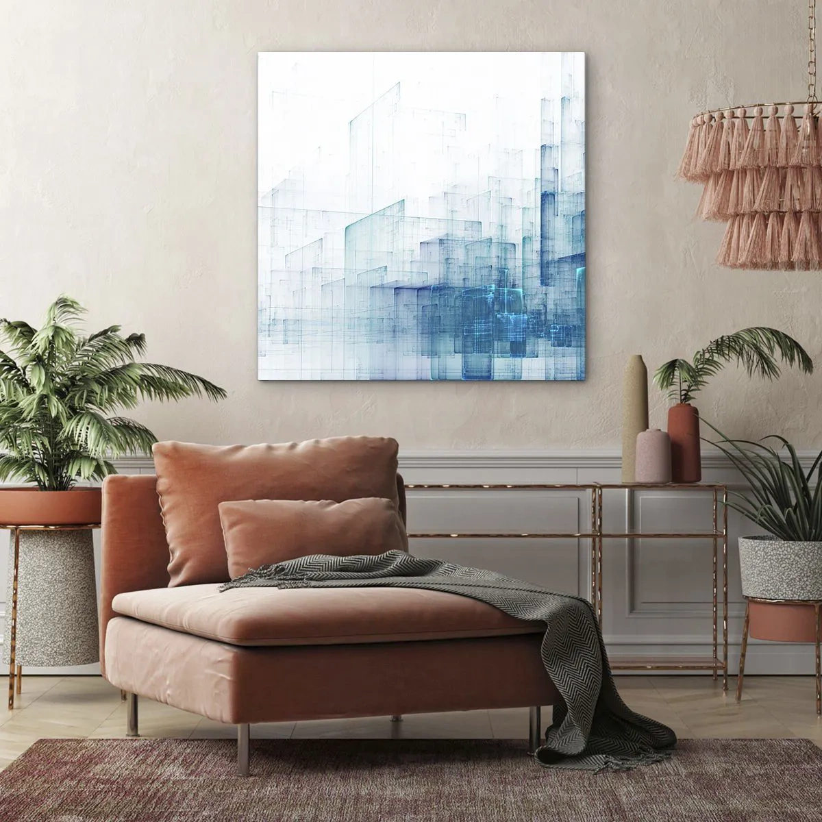 Obraz na plátne - Ako sa stal priestor - 70x70 cm