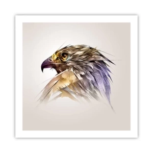 Plagát - Portrét bojovníka - 60x60 cm